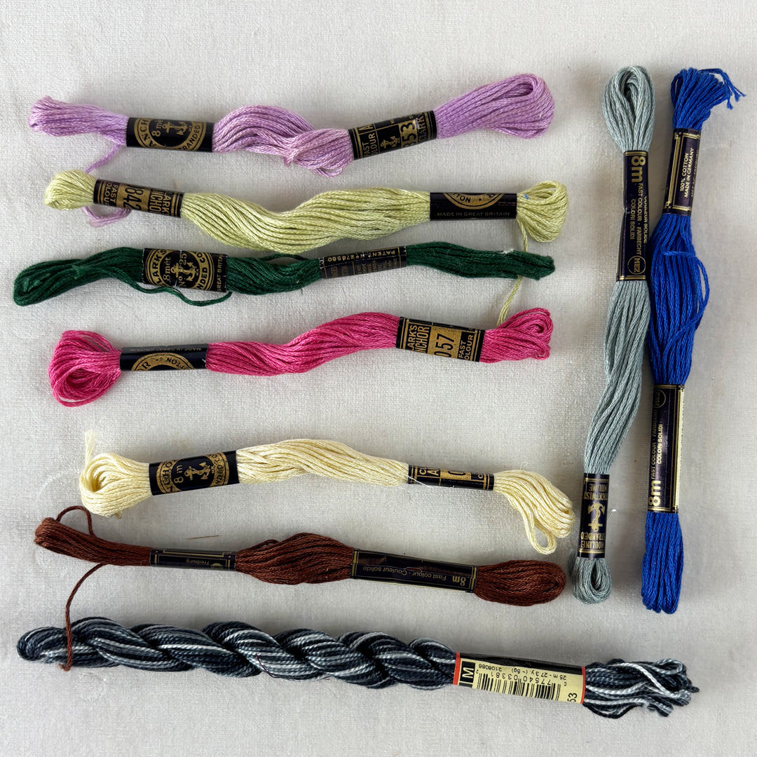Pre loved Embroidery Threads Pack - Colour Mix – Secret Projects Retail UK