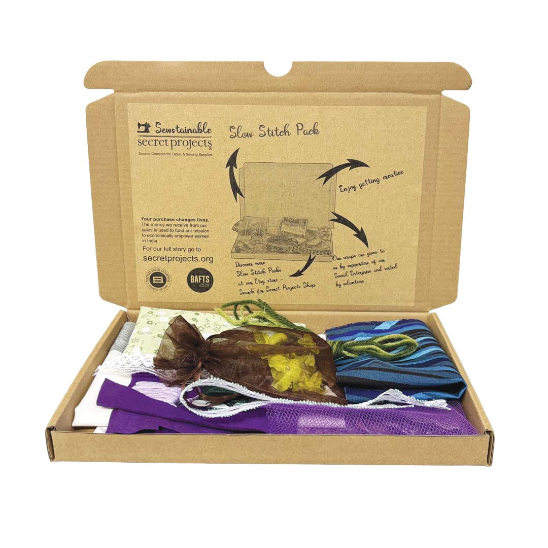 Bluebell Wood Slow Stitch Pack