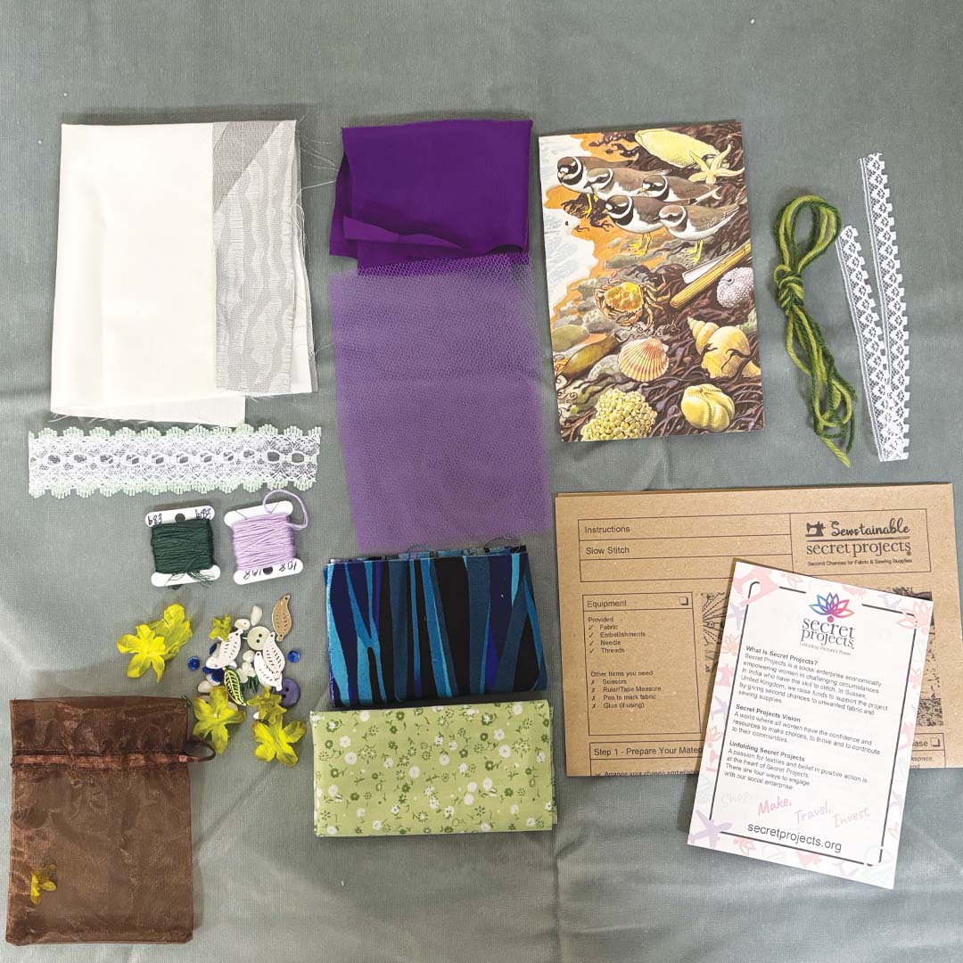 Bluebell Wood Slow Stitch Pack