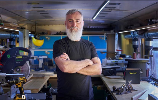 An Audience with Olaf, creator and designer of Triangle House, as seen on Grand Designs