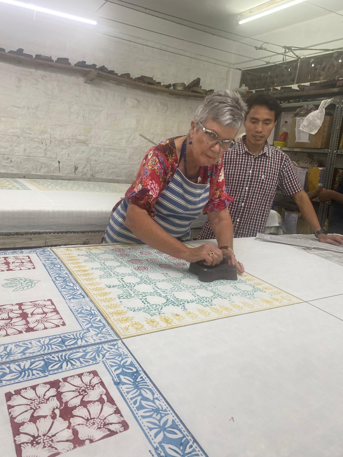 Textile Exploration to India with Lesley Pearce - January 2026     Deposit: £120/$250 NZD Total Cost: £1200/$2500 NZD
