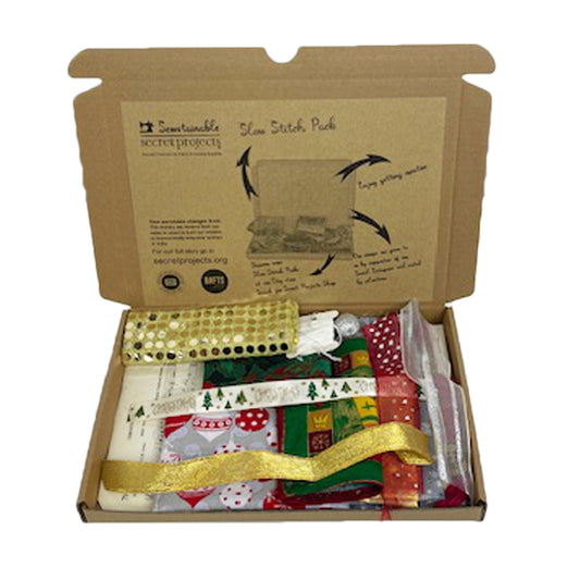 Merry Christmas Slow Stitch Pack