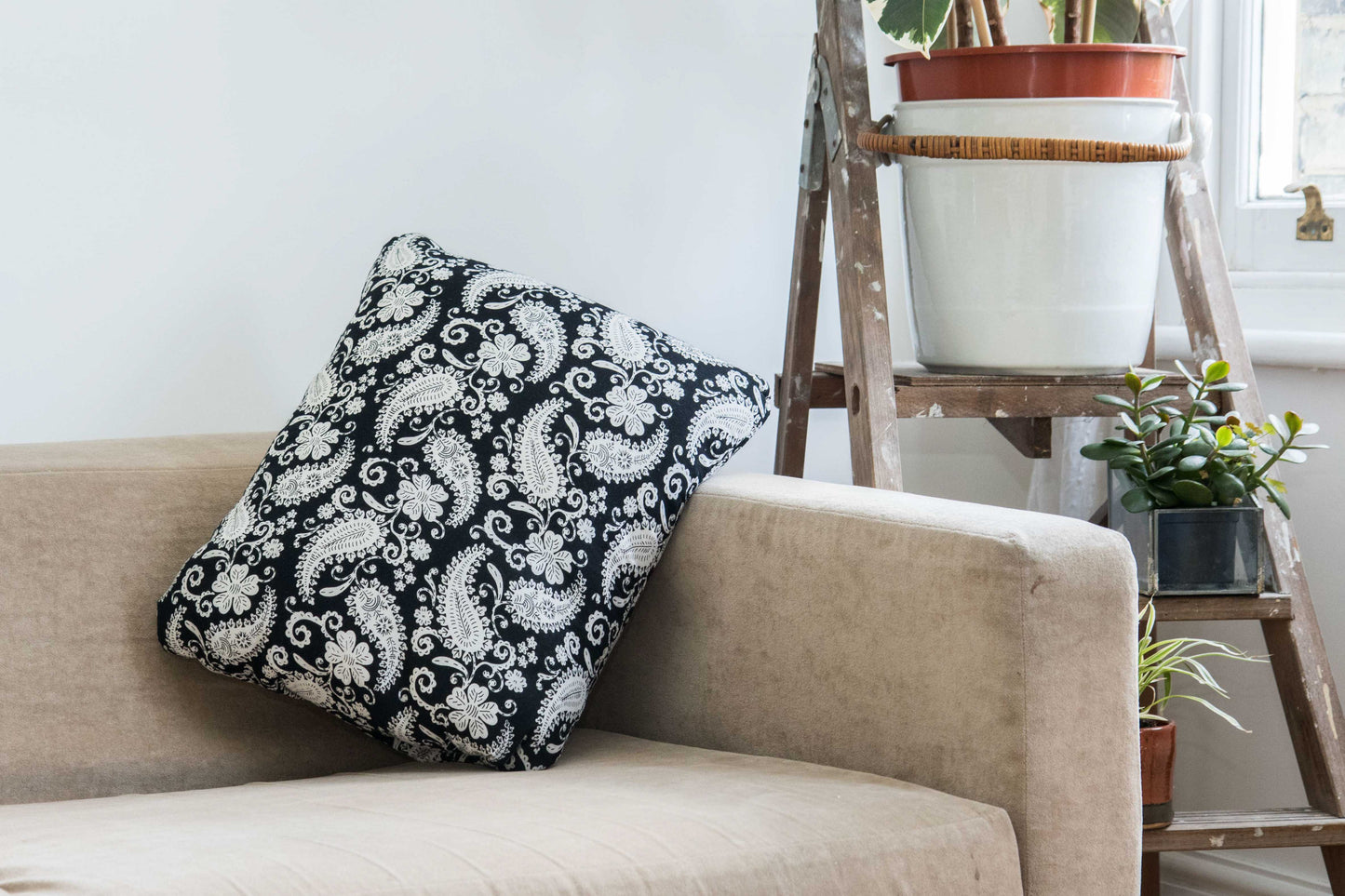 Mexican Flowers Secret Pillow - a pillow that unfolds into a blanket