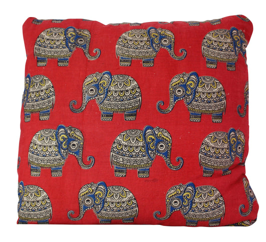 Baby Elephants Red Secret Pillow