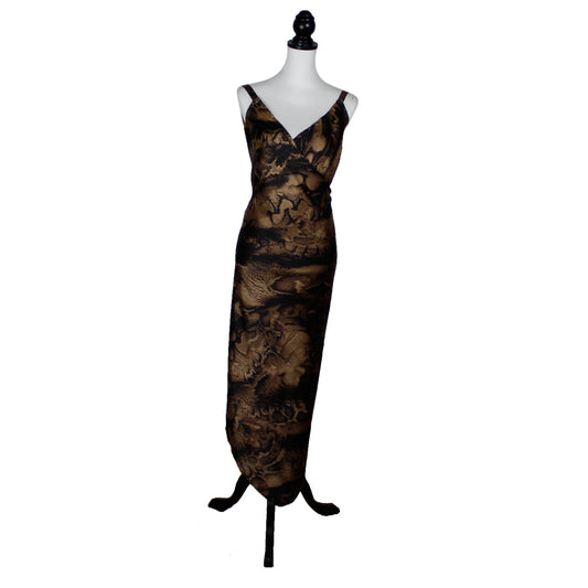 Cobra Secret Sari Dress
