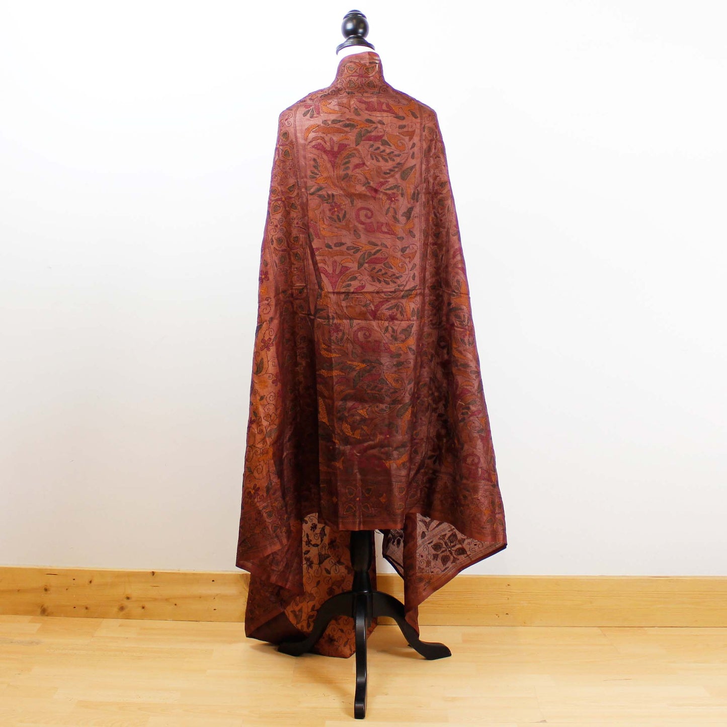 K26 Sari Kimono DIY Pack with black bias binding
