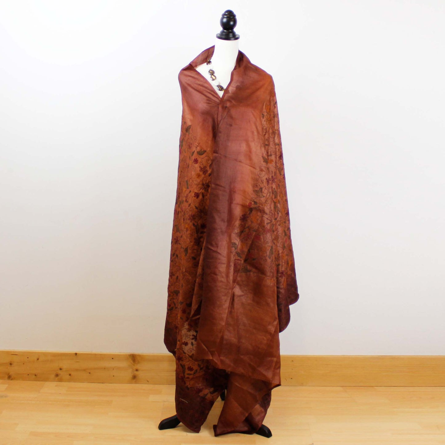 K27 Sari Kimono DIY Pack with black bias binding