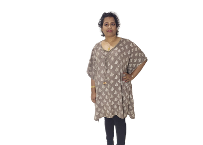 The tree Kimono with tote bag