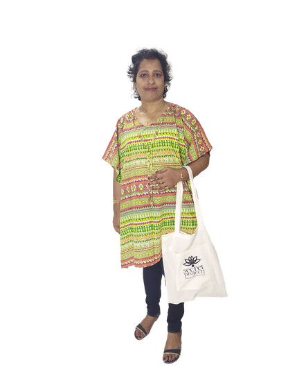 Traditional Kimono with tote bag